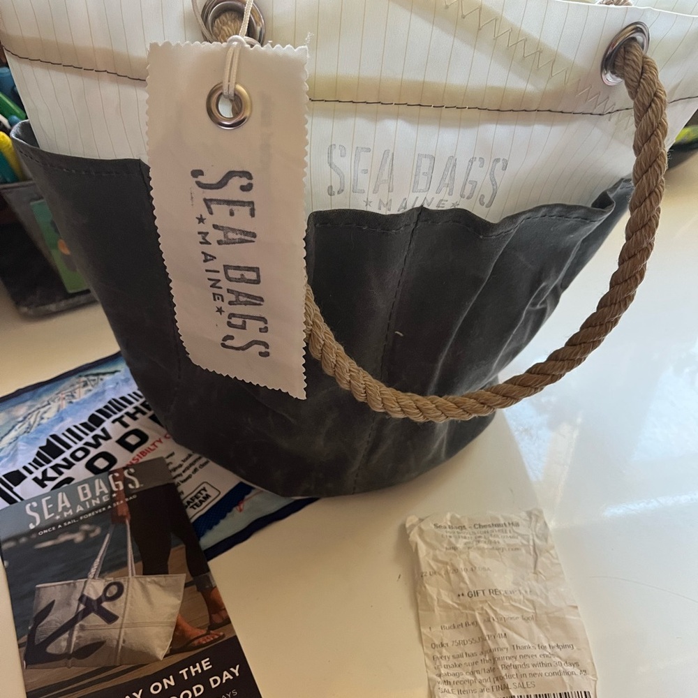 Sea Bags Maine Tote with Rope Handle